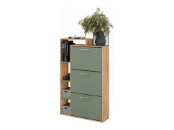 Vicco Schuhkipper carvalho/ goldkraft 80x24.2x128.3 orlando^ Móvel De Arrumação|Sapateira