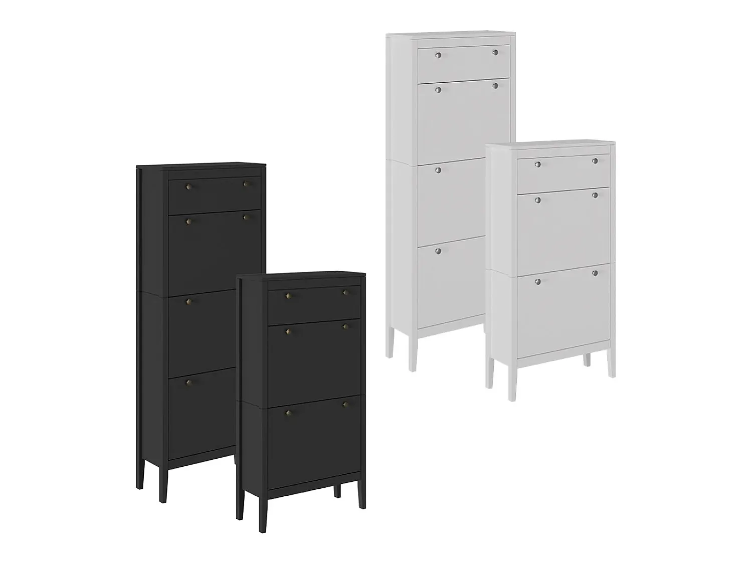 Vicco Schuhschrank 60x23.5x115 aron^ Móvel De Arrumação|Sapateira