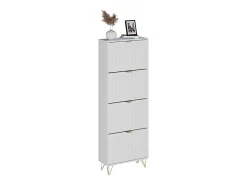 Móvel De Arrumação|Sapateira|Vicco Schuhschrank 60x23.5x166.7 helge Branco