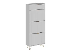 Discount Vicco Schuhschrank 60x23.5x145 helge Branco