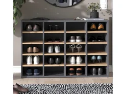 Móvel De Arrumação|Sapateira*Vicco Schuhschrank carvalho goldkraft 104x33x65.5 lysander Natural escuro