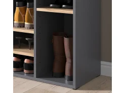 Móvel De Arrumação|Sapateira*Vicco Schuhschrank carvalho goldkraft 104x33x65.5 lysander Natural escuro