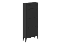 Móvel De Arrumação|Sapateira*Vicco Schuhschrank 60x23.5x153 aron Preto