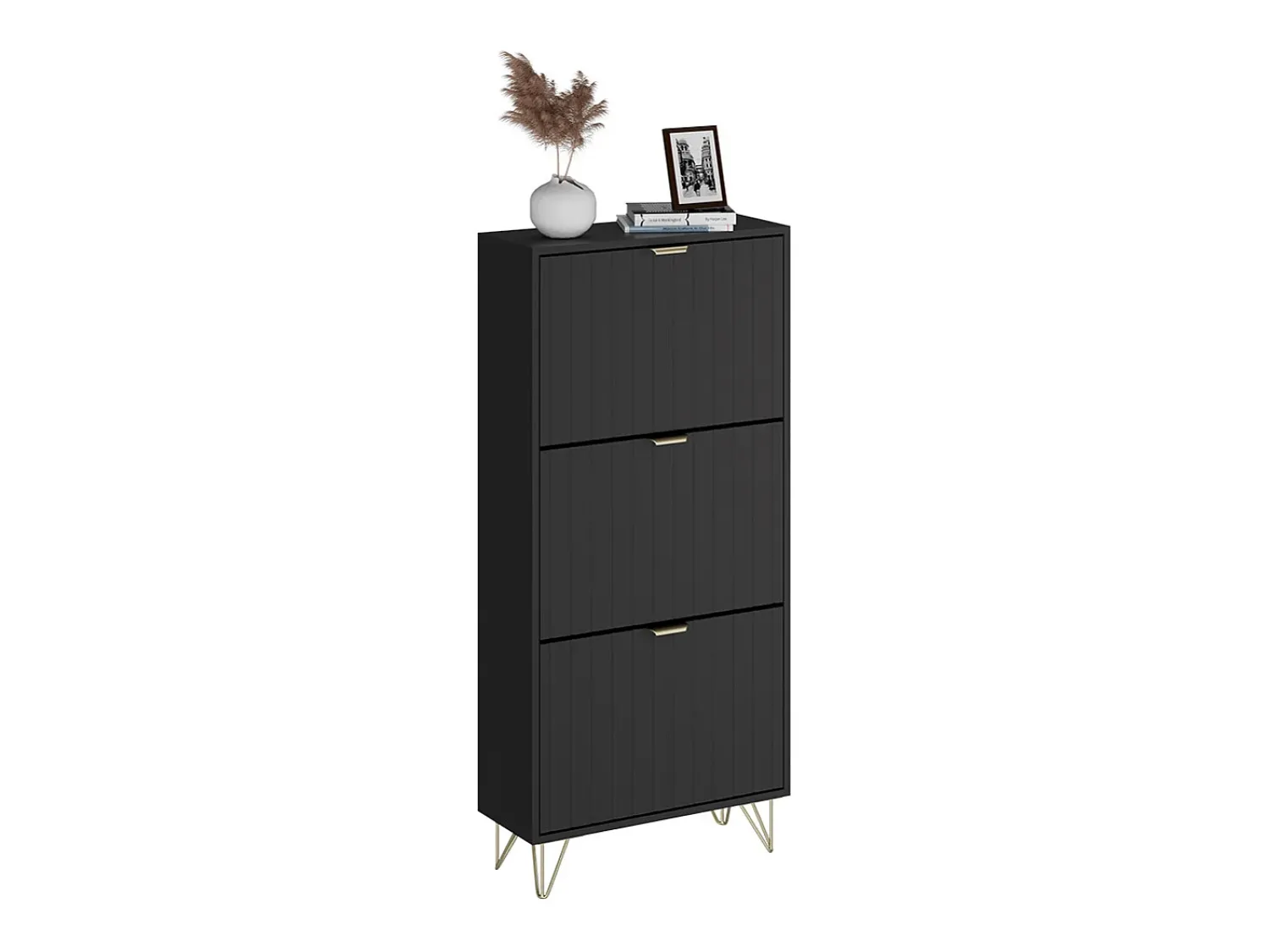 Vicco Schuhschrank 60x23.5x128.5 helge^ Móvel De Arrumação|Sapateira