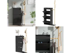 Vicco Schuhschrank 90x30x181.5 ivo^ Móvel De Arrumação|Sapateira
