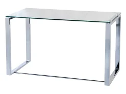 duehome Secretária Benetto XL Prateado