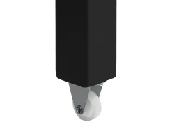 Consola*Vente-unique Secretária consola extensível com 2 gavetas preto e natural - LOAVIA Preto / Natural claro