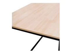 Consola*Basic Secretária Mia Roble salvaje - Negro Preto