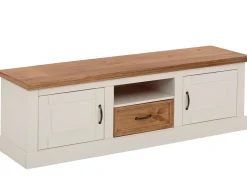 Best Loft24 Selma | Tábua baixa 160 cm com 2 portas Branco