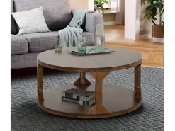 Best Loft24 Sharada | Mesa de centro 60 cm Castanho