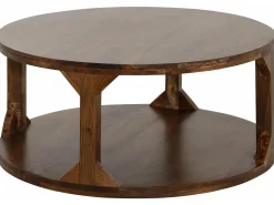 Best Loft24 Sharada | Mesa de centro 60 cm Castanho
