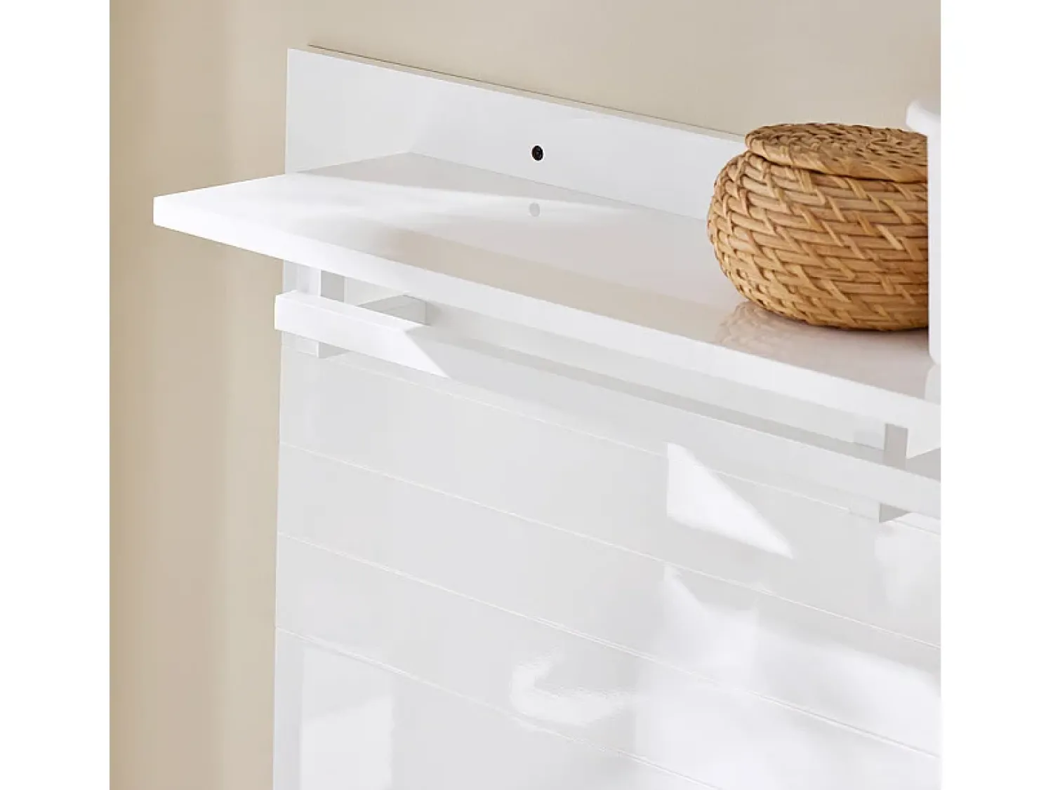 Cabide De Pé*Sobuy armário de banheiro estreito, Armário de banheiro pequeno, armário do banheiro BZR183-W Branco