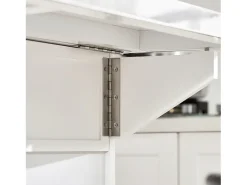 Móvel De Arrumação|Sobuy armário de cozinha, carrinho de cozinha, carrinho de cozinha com rodas FKW41-ST Natural claro