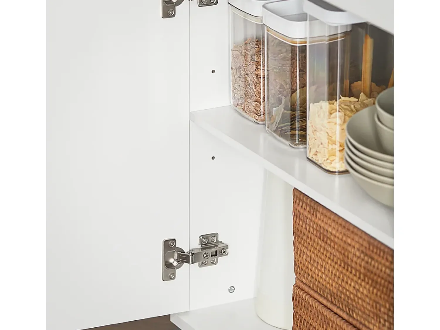 Móvel De Arrumação|Sobuy armário de cozinha, carrinho de cozinha, carrinho de cozinha com rodas FKW117-W Branco