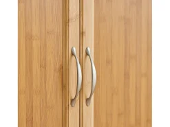 Móvel De Arrumação|Sobuy armário de cozinha, carrinho de cozinha, carrinho de cozinha com rodas FKW13-N Natural claro