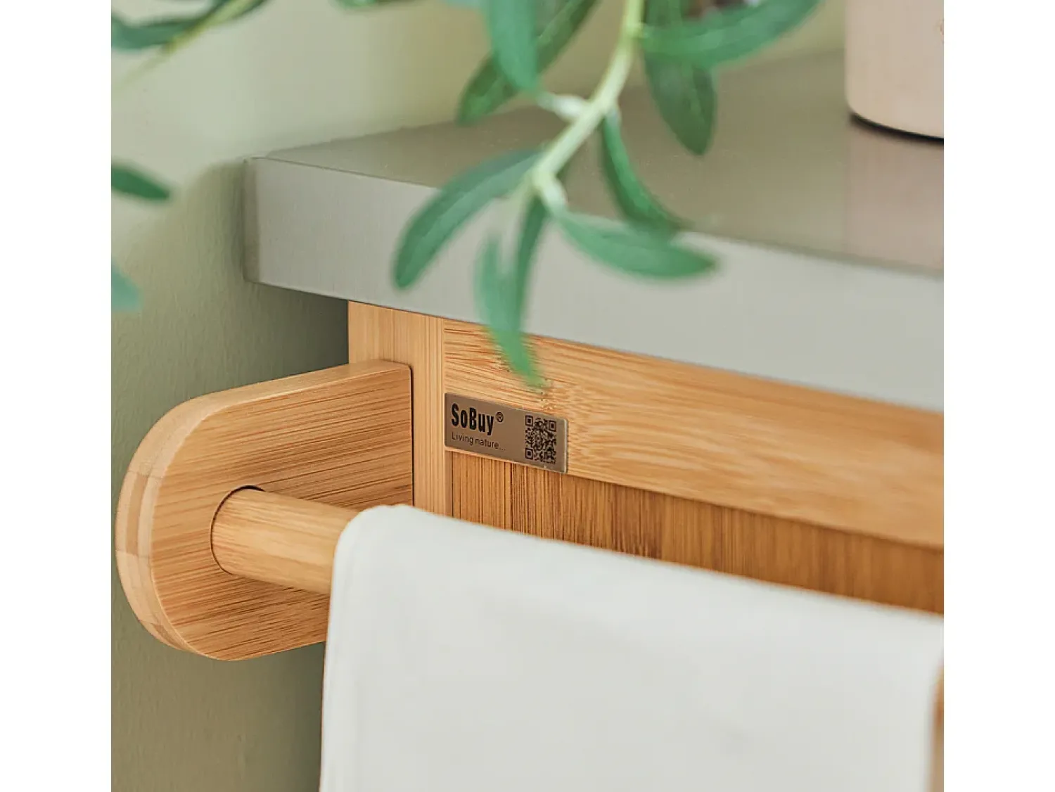 Móvel De Arrumação|Sobuy armário de cozinha, carrinho de cozinha, carrinho de cozinha com rodas FKW13-N Natural claro