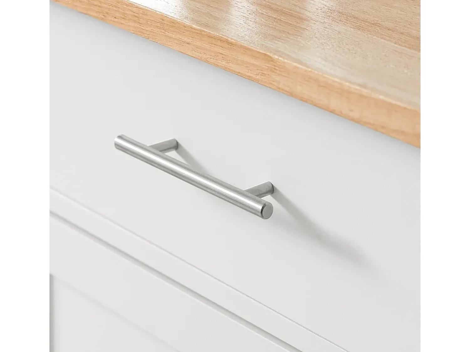 Sobuy armário de cozinha, carrinho de cozinha, carrinho de cozinha com rodas FKW102-WN^ Móvel De Arrumação