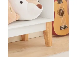 Sobuy armário de criança, armário de livros infantis, armário infantil KMB47-W^ Biblioteca
