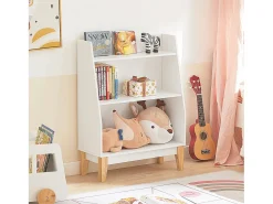 Sobuy armário de criança, armário de livros infantis, armário infantil KMB47-W^ Biblioteca