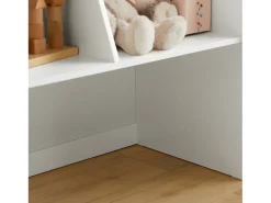 Biblioteca|Sobuy armário de criança, armário de livros infantis, armário infantil KMB83-W Branco