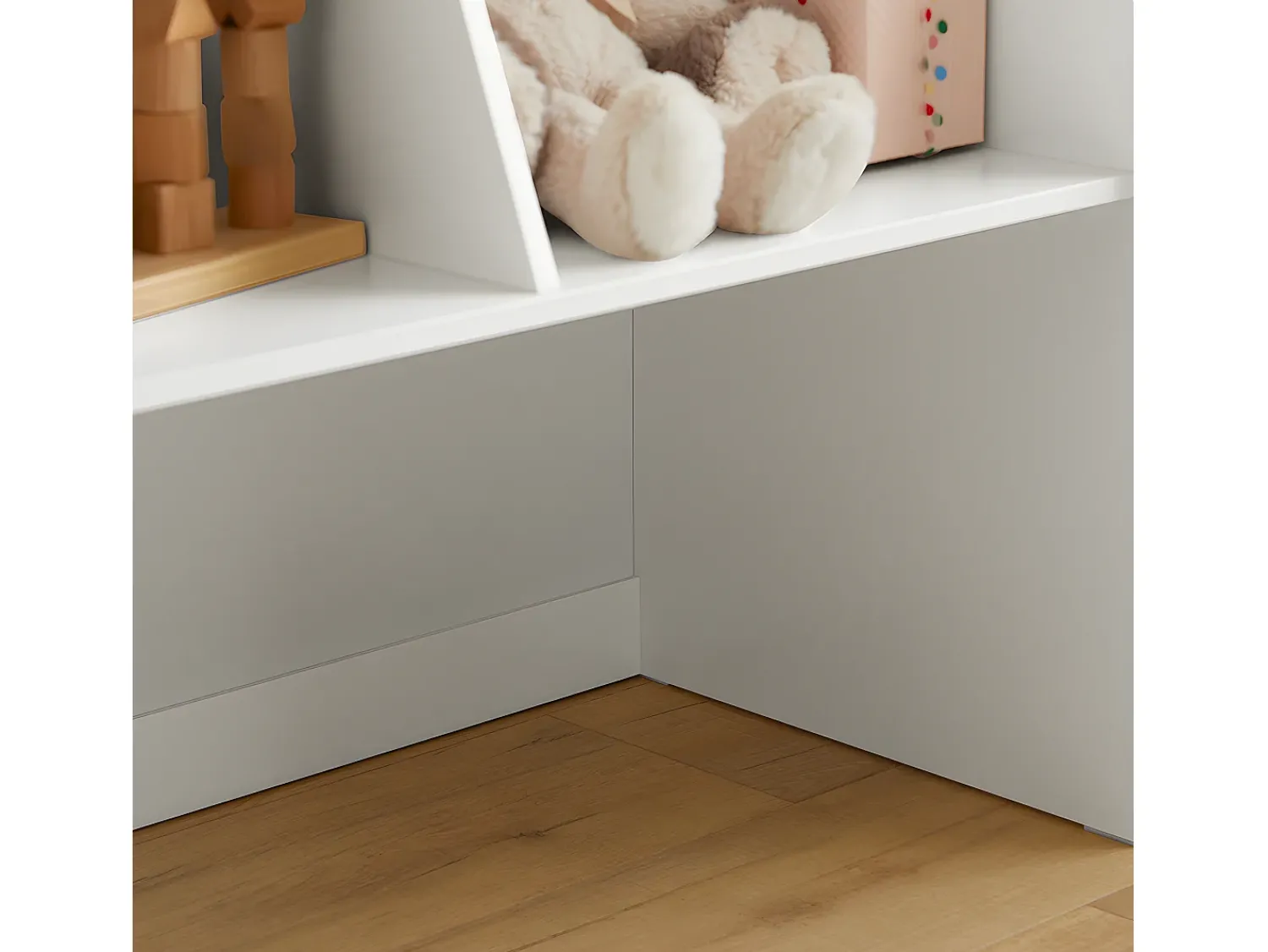 Biblioteca|Sobuy armário de criança, armário de livros infantis, armário infantil KMB83-W Branco