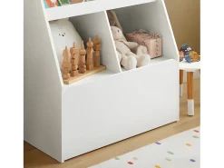 Biblioteca|Sobuy armário de criança, armário de livros infantis, armário infantil KMB83-W Branco