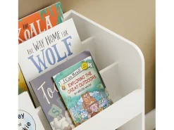 Biblioteca*Sobuy armário de criança, armário de livros infantis, armário infantil KMB79-W Branco