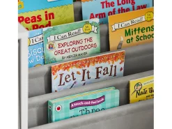 Biblioteca|Sobuy armário de criança, armário de livros infantis, armário infantil KMB76-W Branco