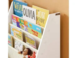 Biblioteca|Sobuy armário de criança, armário de livros infantis, armário infantil FRG225-W Branco