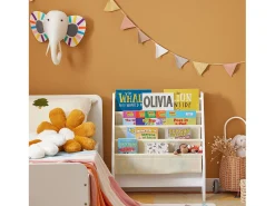 Biblioteca|Sobuy armário de criança, armário de livros infantis, armário infantil FRG225-W Branco