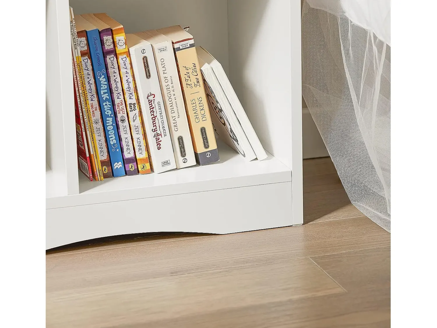Biblioteca*Sobuy armário de criança, armário de livros infantis, armário infantil KMB57-W Branco