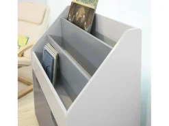 Biblioteca|Sobuy armário de criança, armário de livros infantis, armário infantil KMB17-HG Cinzento