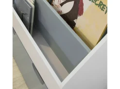 Biblioteca|Sobuy armário de criança, armário de livros infantis, armário infantil KMB17-HG Cinzento
