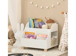 Sobuy armário de criança, armário de livros infantis, armário infantil KMB54-W^ Prateleira