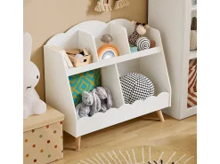 Sobuy armário de criança, armário de livros infantis, armário infantil KMB100-W^ Biblioteca