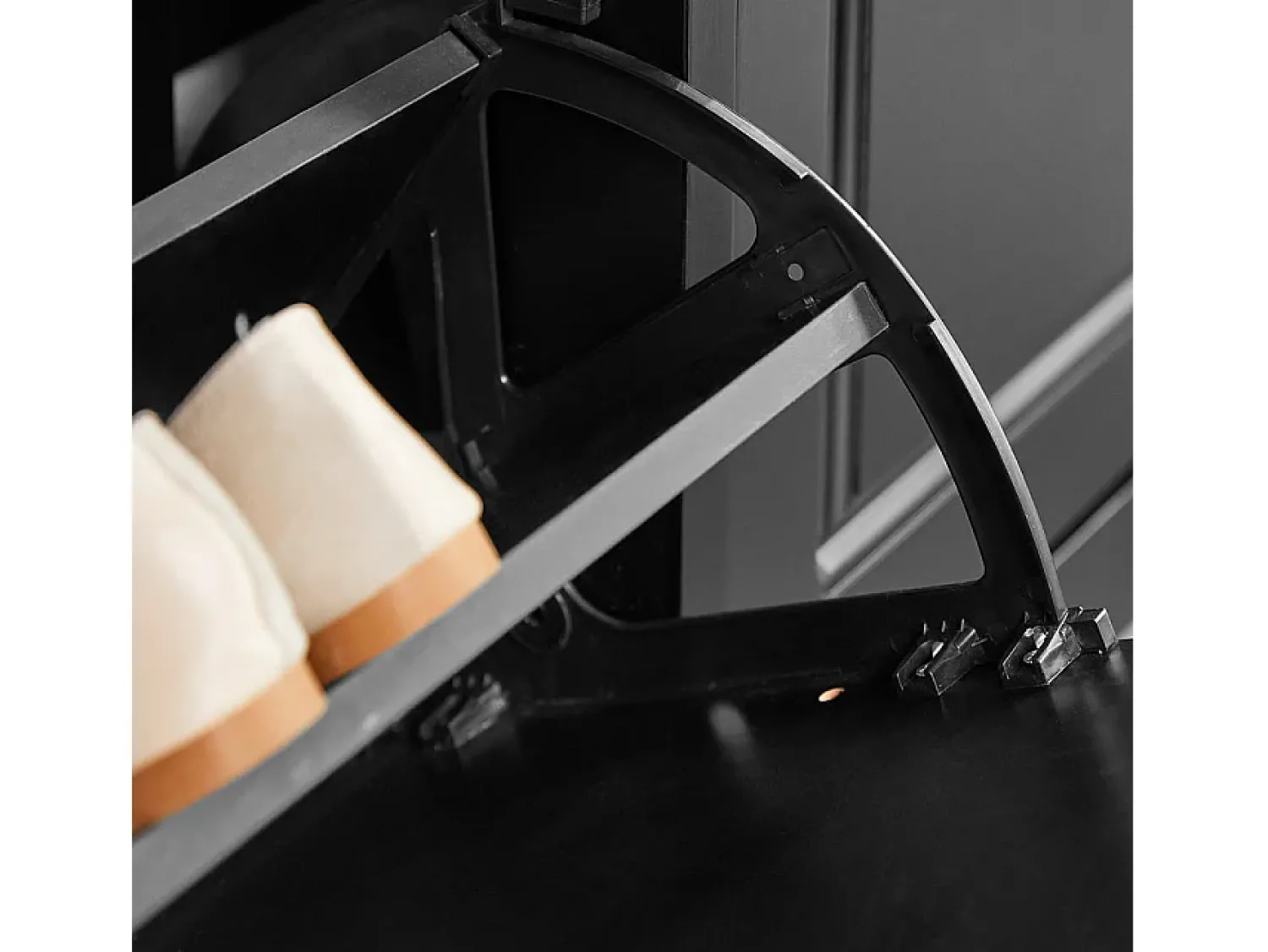 Móvel De Arrumação|Sapateira*Sobuy armário de sapatos, Armário de sapatos estreito, armário para sapatos FSR79-SCH Preto