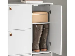 Sobuy armário de sapatos, Armário de sapatos estreito, armário para sapatos FSR107-W^ Móvel De Arrumação|Sapateira