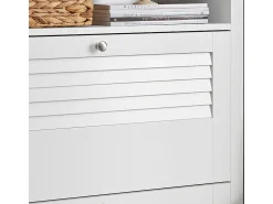Móvel De Arrumação|Sapateira*Sobuy armário de sapatos, Armário de sapatos estreito, armário para sapatos FSR152-W Branco