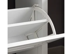 Móvel De Arrumação|Sapateira*Sobuy armário de sapatos, Armário de sapatos estreito, armário para sapatos FSR152-W Branco