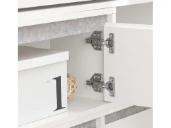 Móvel De Arrumação|Sapateira|Sobuy armário de sapatos, Armário de sapatos estreito, armário para sapatos FSR134-W Branco
