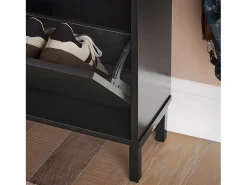 Best Sobuy armário de sapatos, Armário de sapatos estreito, armário para sapatos FSR100-SCH Preto