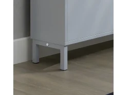 Móvel De Arrumação|Sapateira|Sobuy armário de sapatos, Armário de sapatos estreito, armário para sapatos FSR100-HG Cinzento