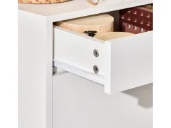 Móvel De Arrumação|Sapateira|Sobuy armário de sapatos, Armário de sapatos estreito, armário para sapatos FSR180-W Branco