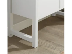 Móvel De Arrumação|Sapateira|Sobuy Armário de sapatos com prateleira, banco, Banco com sapateira FSR88-W Branco