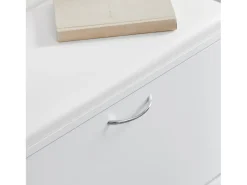 Online Sobuy Armário de sapatos com prateleira, banco, Banco com sapateira FSR16-W Branco