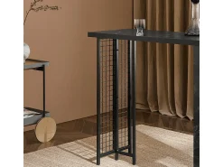 Móvel De Bar*Sobuy balcão, Balcão de cozinha, Balcão de cozinha alto FWT100-SCH Preto