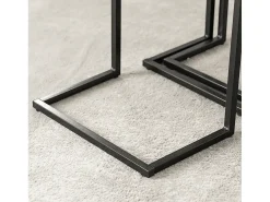 Sale Sobuy borda de apoio, mesa auxiliar, Mesa auxiliar de sofá FBT102-F Natural escuro