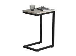 Hot Sobuy borda de apoio, mesa auxiliar, Mesa auxiliar de sofá FBT44-HG Cinzento