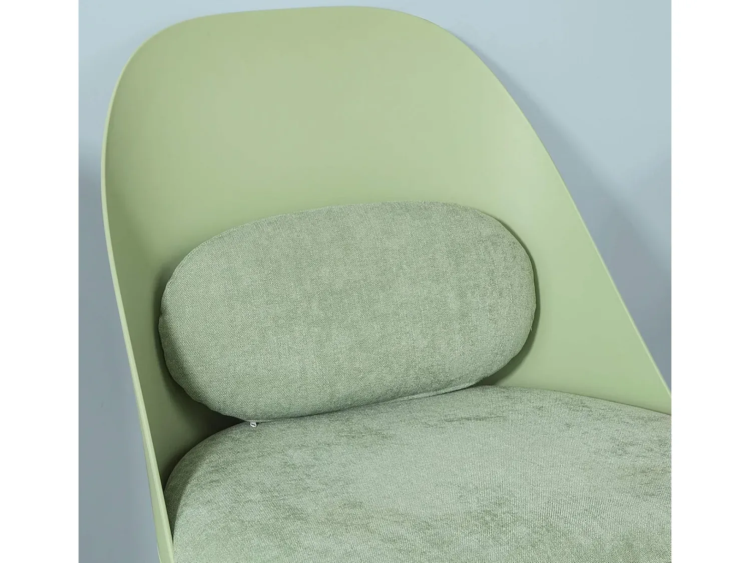 Poltrona|Sobuy Cadeirão com banco de pés em faia 67x73x76cm FST63-GR Verde