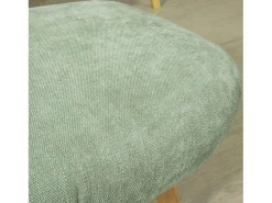 Poltrona|Sobuy Cadeirão com banco de pés em faia 67x73x76cm FST63-GR Verde